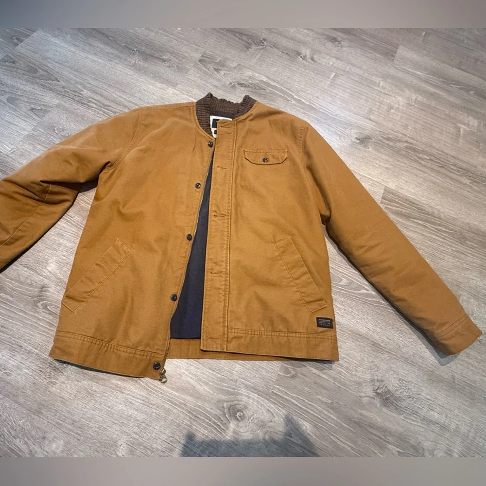 Quiksilver - Tan Bomber Jacket - Picture 3 of 6